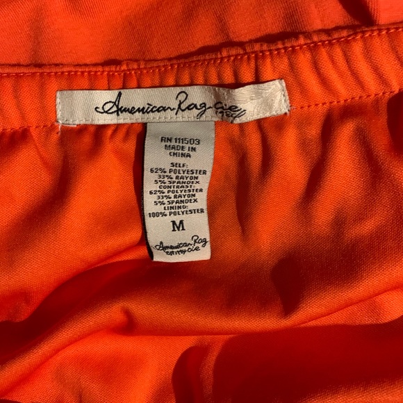 American Rag strapless sundress in coral and pink - Picture 9 of 9